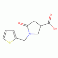 5-氧-1-（2-噻吩甲基）吡咯烷-3-甲酸