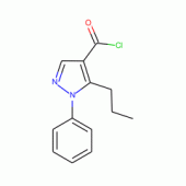 1-苯基-5-丙基-吡唑-4-羰酰氯