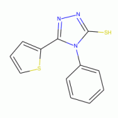 4-Phenyl-5-thien-2-yl-4H-1,2,4-triazole-3-thiol