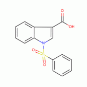 1-(Phenylsulphonyl)-1H-indole-3-carboxylic acid 97%