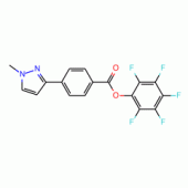 Pentafluorophenyl 4-(1-methyl-1H-pyrazol-3-yl)benzoate, 97%