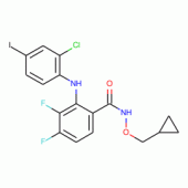 2-[(2-氯-4-碘苯基)胺]-N-(环丙基甲氧基)-3,4-二氟苯甲胺