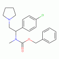1-Pyrrolidin-2-(4'-chlorophenyl)-2-(N-Cbz-N-methyl)amino-ethane
