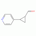 2-(Pyridin-4-yl)cyclopropane-1-carboxaldehyde, tech