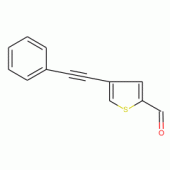 4-(2-Phenyleth-1-ynyl)thiophene-2-carbaldehyde, 97%