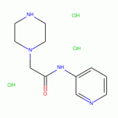 2-(Piperazin-1-yl)acetic acid N-(3-pyridyl)amidetrihydrochloride