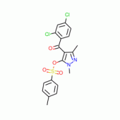 4-（2，4-二氯苄氧基）-1，3-二甲基-5-吡唑基甲苯磺酸盐/苄草唑