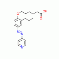 6-[2-Propyl-4-(4-pyridylazo)phenoxy]hexanoic Acid
