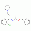 1-Pyrrolidin-3-(2'-chlorophenyl)-3-(N-Cbz-N-methyl)amino-propane