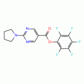 Pentafluorophenyl 2-pyrrolidin-1-ylpyrimidine-5-carboxylate , 97+%