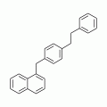 1-[4-(2-Phenylethyl)benzyl]naphthalene