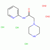 2-(Piperazin-1-yl)acetic acid N-(2-pyridyl)amidetrihydrochloride dihydrate