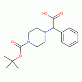 2-Piperazin-1-yl-2-phenylacetic acid, N4-BOC protected