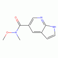 1H-Pyrrolo[2,3-b]pyridine-5-carboxylic acidmethoxy-methyl-amide