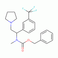 1-Pyrrolidin-2-(3'-trifluoromethylphenyl)-2-(N-Cbz-N-methyl)amino-ethane