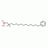 15-Phenyl-3,3-dimethyl-pentadecanoic acid
