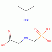 N-(PHOSPHONOMETHYL)GLYCINE, MONOISOPROPY L-AMINE SALT, 40 WT. % SOLUTION IN WATER