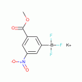 Potassium (3-methoxycarbonyl-5-nitrophenyl)trifluoroborate 96%
