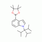 4-(4,4,5,5-Tetramethyl-1,3,2-dioxaborolan-2-yl)-1-(triisopropylsilyl)-1H-indole , 97%