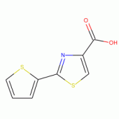 2-(2-Thienyl)-1,3-thiazole-4-carboxylic acid, 97%
