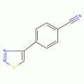 4-(1,2,3-Thiadiazol-4-yl)benzonitrile