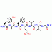 TYR-D-ALA-PHE-GLU-VAL-VAL-GLY-AMIDE