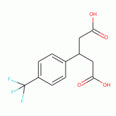 3-[4-(Trifluoromethyl)phenyl]pentanedioic acid, 95%