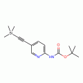 (5-Trimethylsilanylethynyl-pyridin-2-yl)-carbamic acid tert-butyl ester