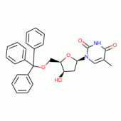 5'-O-TRITYL-2'-DEOXY-BETA-D-LYXOFURANOSY LTHYMINE, 98%