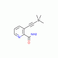 3-Trimethylsilanylethynyl-pyridine-2-carboxylic acid amide