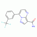 7-[3-(Trifluoromethyl)phenylpyrazolo[1,5-a]-pyrimidine-3-carboxamide
