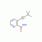 3-Trimethylsilanylethynyl-pyridine-2-carboxylic acid amide