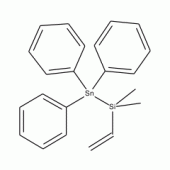 Triphenyl stannyl dimethyl vinyl silane