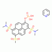 3,6,8-TRIS(DIME-AMINOSULFONYL)1-PYRENYL PHOSPHATE PYRID. S.