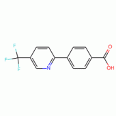 4-[5-(Trifluoromethyl)pyrid-2-yl]benzoic acid , 95%