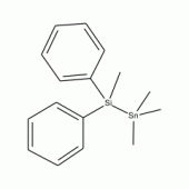 Trimethyl stannyl diphenyl methyl silane