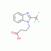 4-[2-(Trifluoromethyl)-1H-benzimidazol-1-yl]butanoic acid , 97%