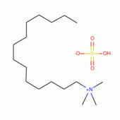 Trimethyltetradecylammonium hydrogen sulfate