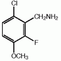6-Chloro-2-fluoro-3-methoxybenzylamine, JRD, 97%
