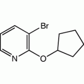 3-Bromo-2-cyclopentyloxypyridine, 97+%