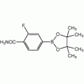 4-Carbamoyl-3-fluorobenzeneboronic acid pinacol ester, 96%