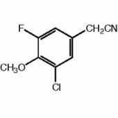 3-Chloro-5-fluoro-4-methoxyphenylacetonitrile, JRD, 97%