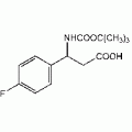 3-(Boc-氨基)-3-(4-氟苯基)丙酸, 98+%