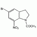 1-乙酰-5-溴-7-硝基吲哚啉, 98%