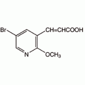 3-(5-溴-2-甲氧基-3-吡啶基)丙烯酸