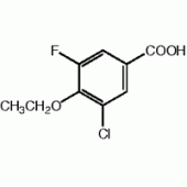3-Chloro-4-ethoxy-5-fluorobenzoic acid, JRD, 97%