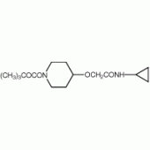 2-(1-Boc-4-piperidinyloxy)-N-cyclopropylacetamide, 96%