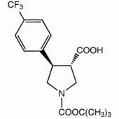 (±)-trans-N-Boc-4-[4-(trifluoromethyl)phenyl]pyrrolidine-3-carboxylic acid, 95%