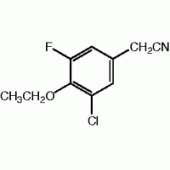 3-Chloro-4-ethoxy-5-fluorophenylacetonitrile, JRD, 97%