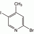 2-溴-5-碘-4-甲基吡啶,95%
